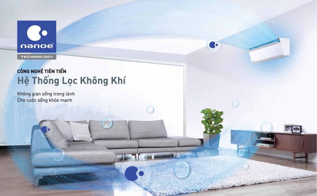 Công nghệ lọc khí Nanoe™ và NanoeX của Panasonic