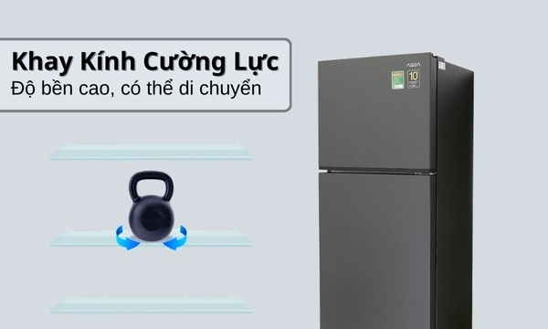 Tủ lạnh Aqua Inverter 212 lít AQR-T239FA(HB) - Làm lạnh siêu nhanh chóng