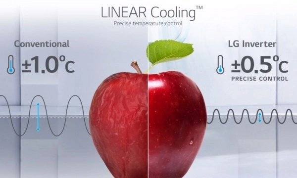 Công nghệ Linear Cooling bảo quản thực phẩm tươi ngon