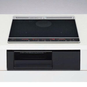 Bếp từ âm Panasonic KZ-L32AS | Size 60 mặt đen viền bạc